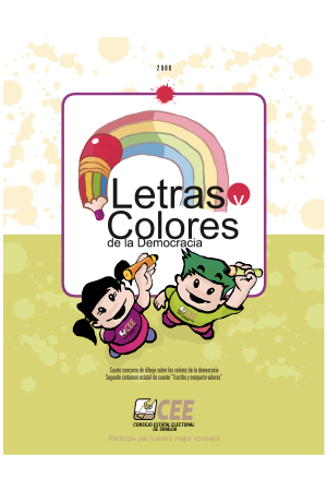 Cuadernillo infantil “Letras y colores de la democracia”