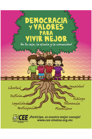 Cuadernillo infantil Democracia y valores para vivir mejor